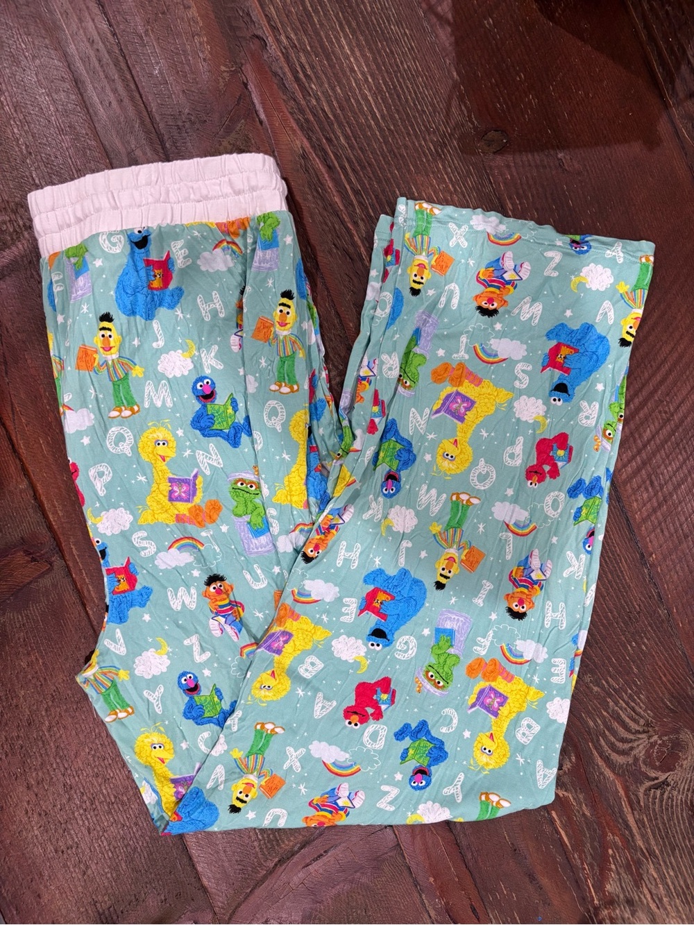 Little Sleepies "Spelling with Sesame Street" Men's Bamboo Viscose Pajama Pants